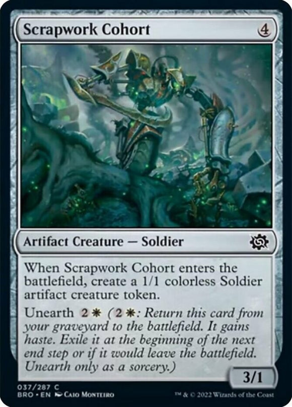 Scrapwork Cohort - The Brothers' War - English - NM - MTG