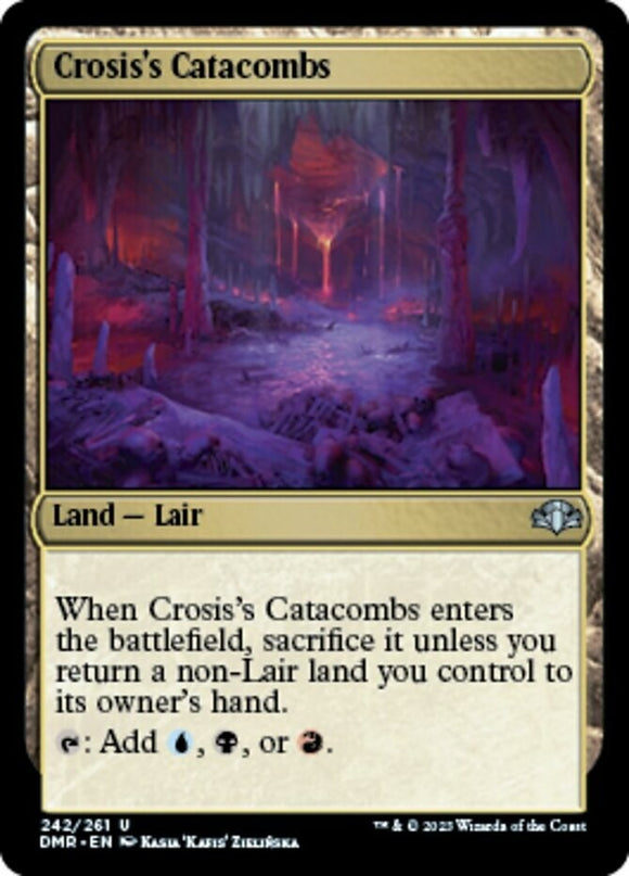 Crosis's Catacombs - Dominaria Remastered - English - NM - MTG
