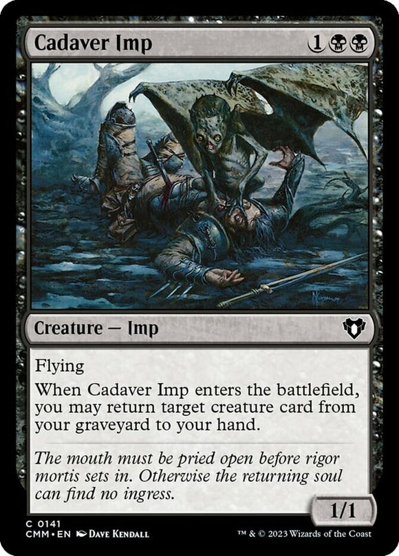 Cadaver Imp - Commander Masters - English - NM - MTG