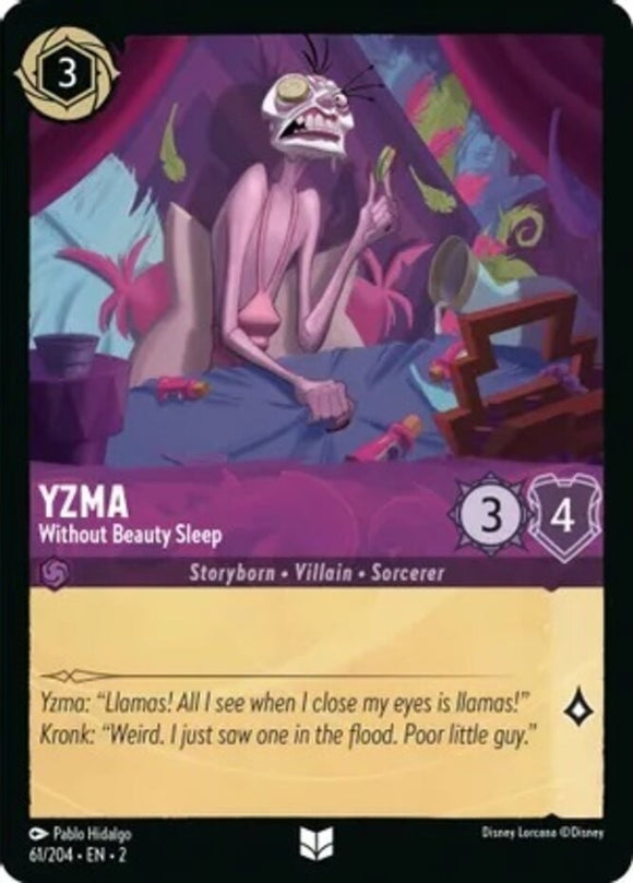 Yzma - Without Beauty Sleep - 61/204 - Uncommon - Rise of the Floodborn NM