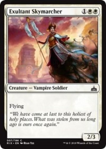 Exultant Skymarcher - Rivals of Ixalan - English - NM - MTG