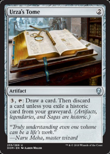 Urza's Tome - Dominaria - English - NM - MTG