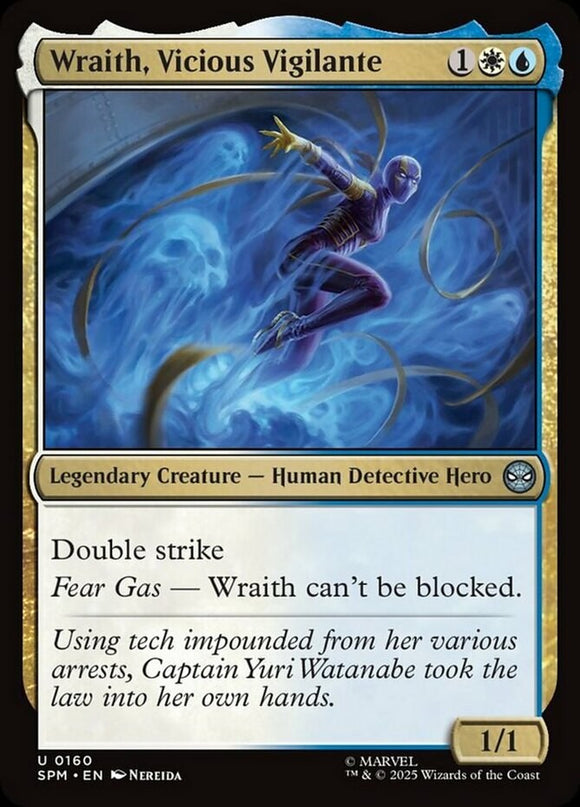 Wraith, Vicious Vigilante - Marvel's Spider-Man - English - NM - MTG