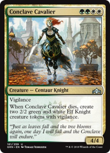Conclave Cavalier - Guilds of Ravnica - English - NM - MTG