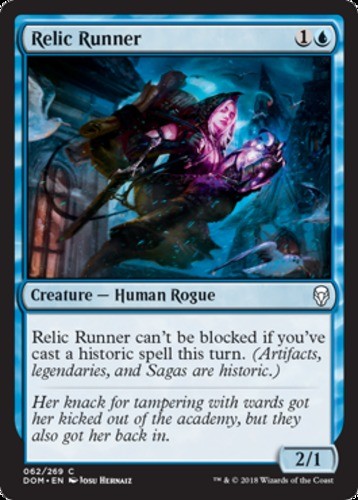 Relic Runner - Dominaria - English - NM - MTG