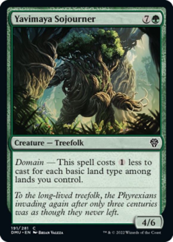 Yavimaya Sojourner - Dominaria United - English - NM - MTG