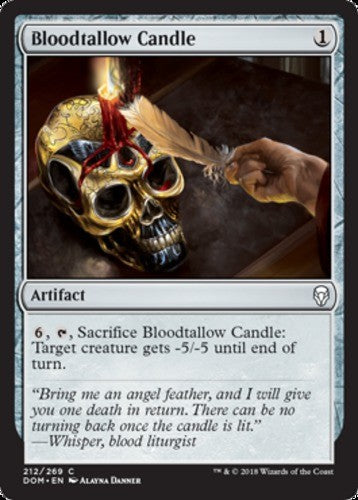 Bloodtallow Candle - Dominaria - English - NM - MTG