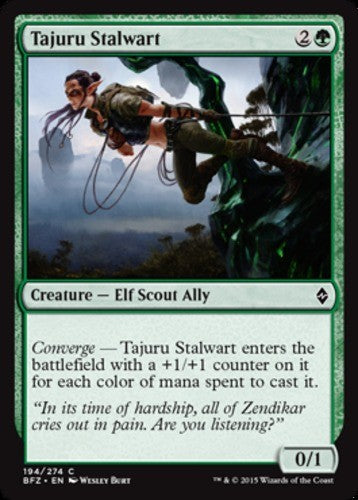 Tajuru Stalwart - Battle for Zendikar - English - NM - MTG