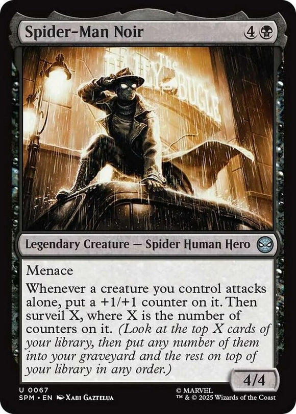 Spider-Man Noir - Marvel's Spider-Man - English - NM - MTG
