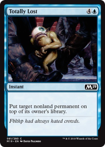 Totally Lost - Core Set 2019 (M19) - English - NM - MTG