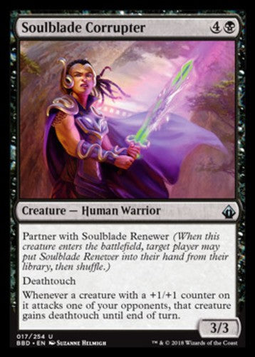 Soulblade Corrupter - Battlebond - English - NM - MTG