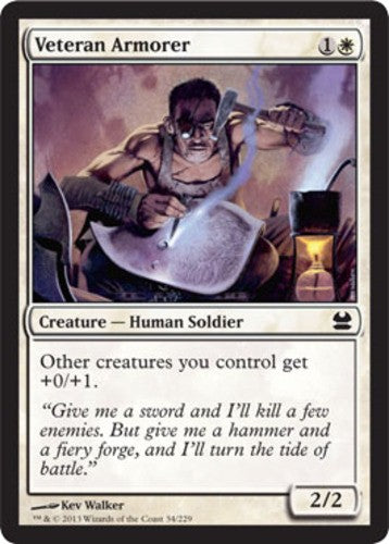 Veteran Armorer - Modern Masters 2013 - English - NM - MTG