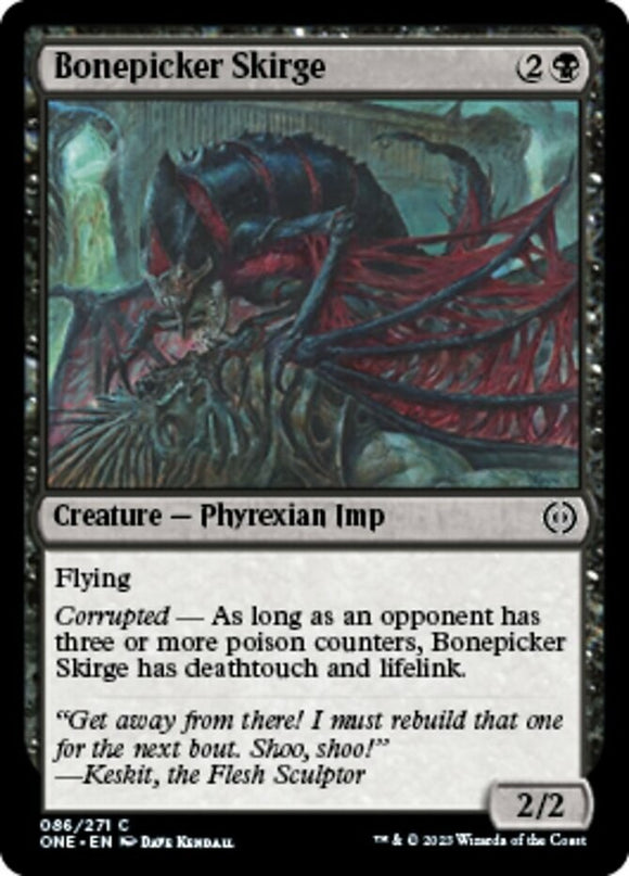 Bonepicker Skirge - Phyrexia: All Will Be One - English - NM - MTG