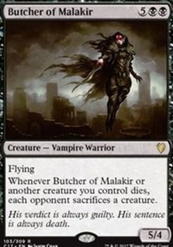 Butcher of Malakir - Commander 2017 - English - NM - MTG
