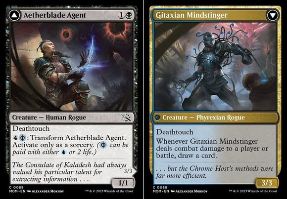 Aetherblade Agent // Gitaxian Mindstinger - March of the Machines - English - NM