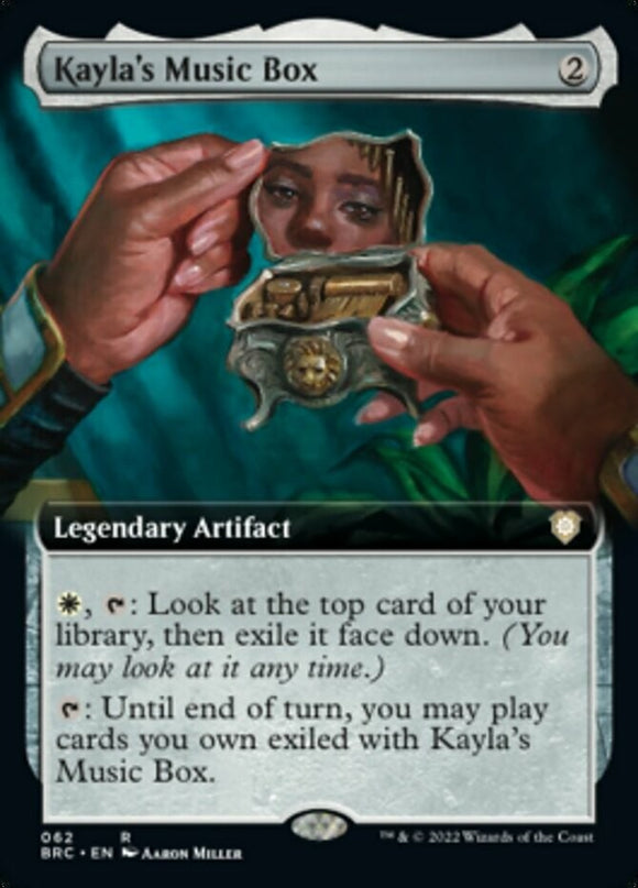 Kayla's Music Box - Extended Art - Commander: The Brothers' War - English - NM -