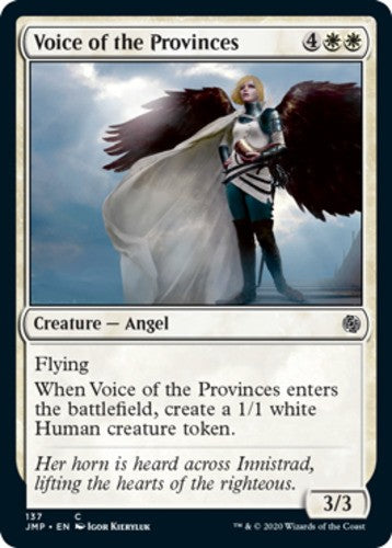 Voice of the Provinces - Jumpstart - English - NM - MTG