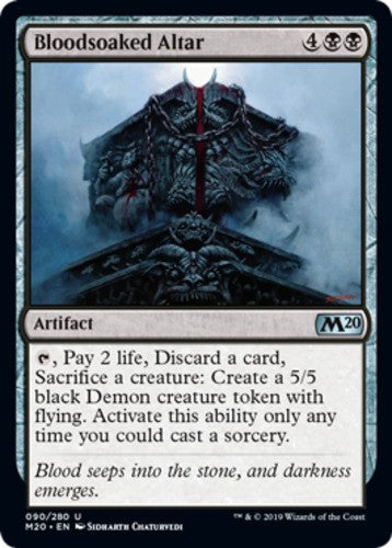 Bloodsoaked Altar - Core Set 2020 (M20) - English - NM - MTG