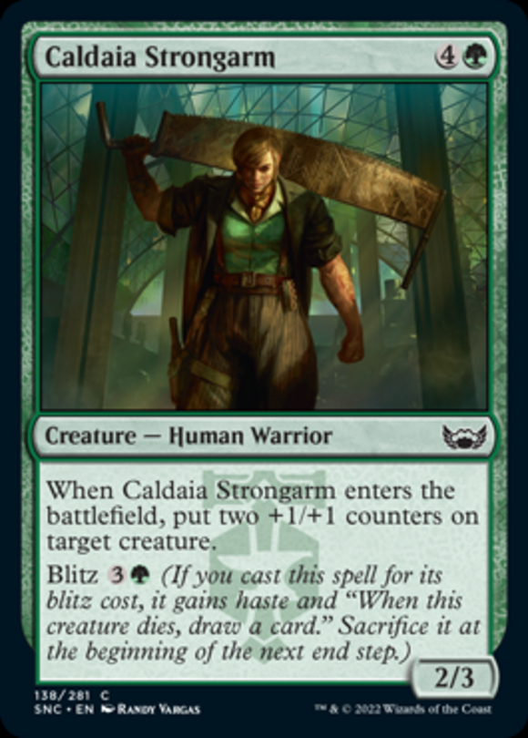 Caldaia Strongarm - Streets of New Capenna - English - NM - MTG