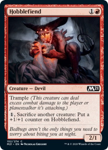 Hobblefiend - Core Set 2021 (M21) - English - NM - MTG