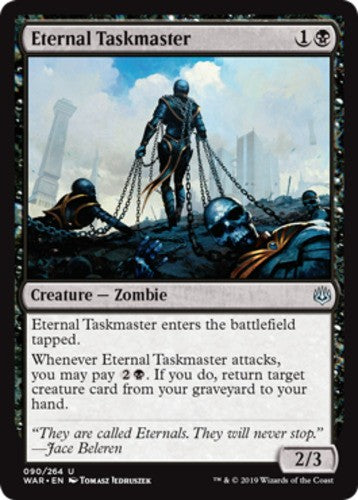 Eternal Taskmaster - War Of The Spark - English - NM - MTG