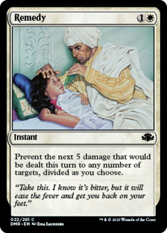 Remedy - Dominaria Remastered - English - NM - MTG