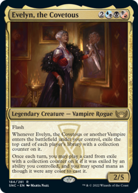 Evelyn, the Covetous - Streets of New Capenna - English - NM - MTG