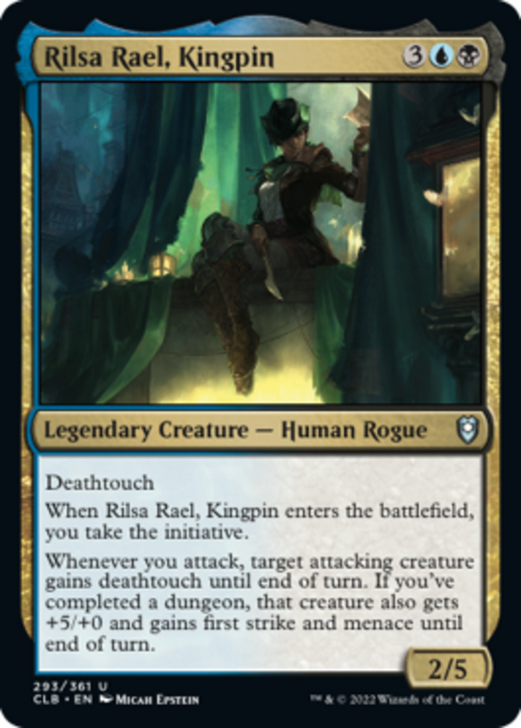 Rilsa Rael, Kingpin - Battle for Baldur's Gate - English - NM - MTG