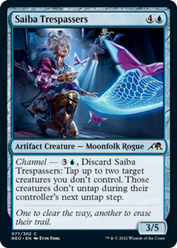 Saiba Trespassers - Kamigawa: Neon Dynasty - English - NM - MTG