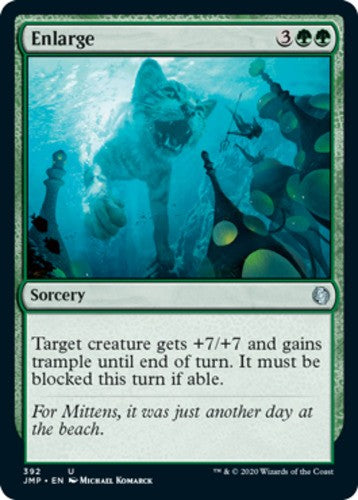 Enlarge - Jumpstart - English - NM - MTG