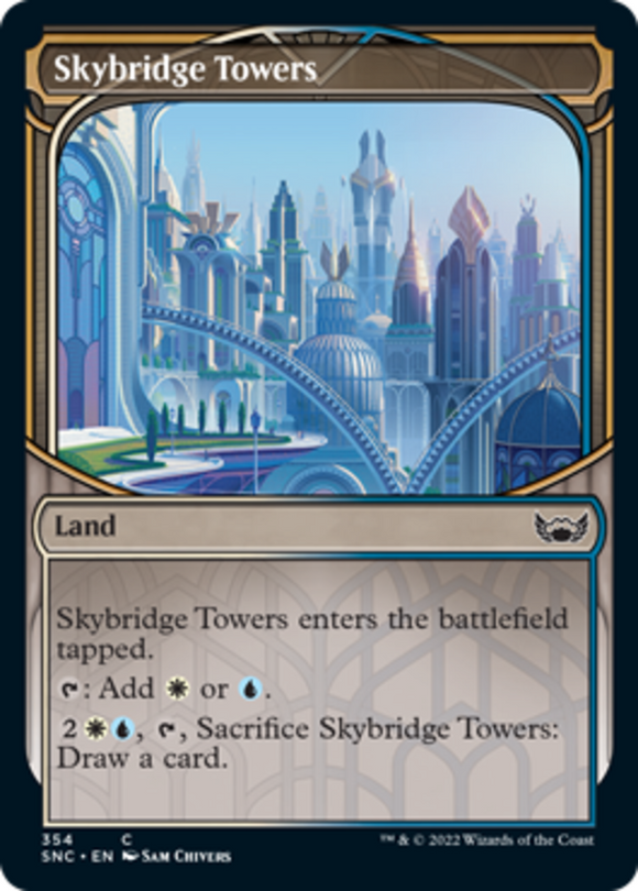 Skybridge Towers - Showcase - Streets of New Capenna - English - NM - MTG