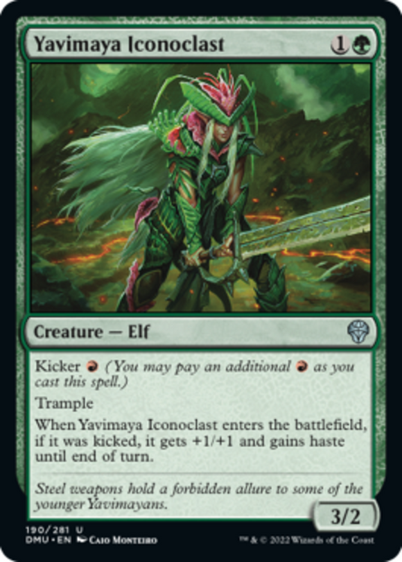Yavimaya Iconoclast - Dominaria United - English - NM - MTG