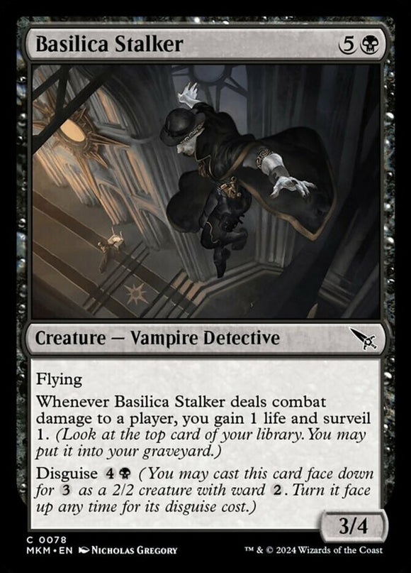 Basilica Stalker - Murders at Karlov Manor - English - NM - MTG