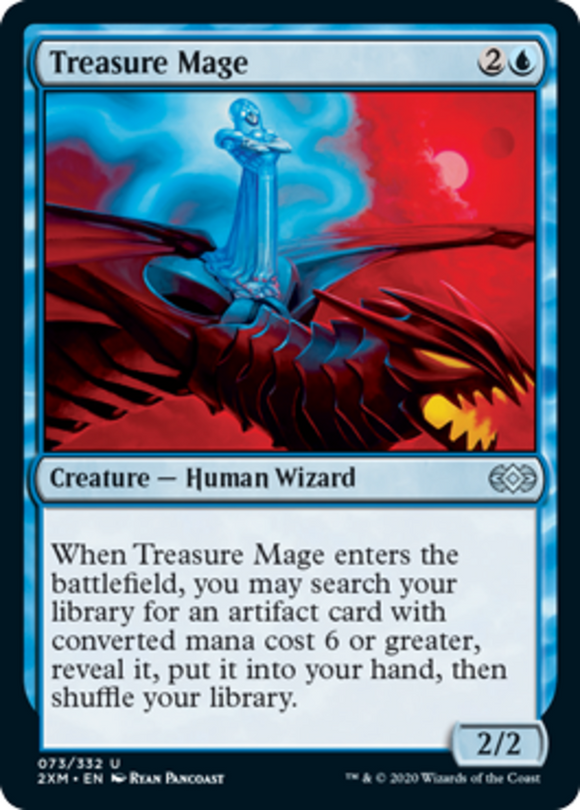 Treasure Mage - Double Masters - English - NM - MTG