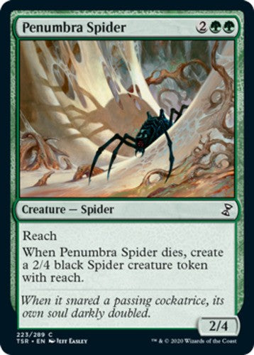 Penumbra Spider - Time Spiral Remastered - English - NM - MTG