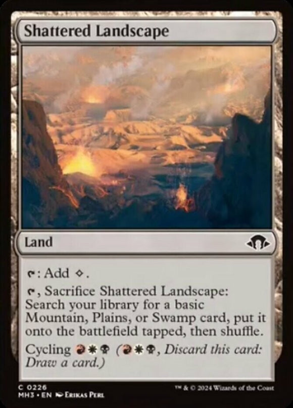 Shattered Landscape - Modern Horizons 3 - English - NM - MTG