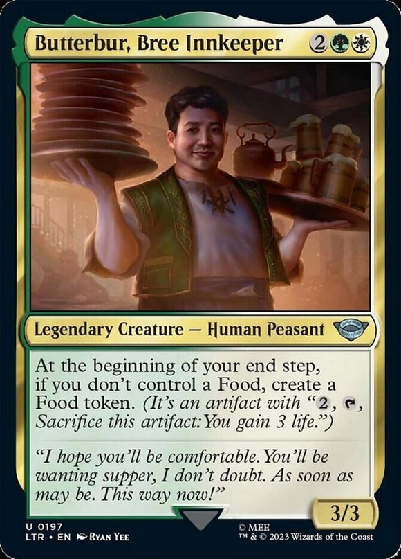 Butterbur, Bree Innkeeper - Lord of the Rings - English - NM - MTG