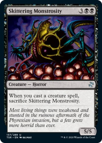 Skittering Monstrosity - Time Spiral Remastered - English - NM - MTG