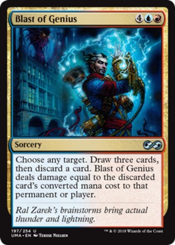 Blast of Genius - Ultimate Masters - English - NM - MTG