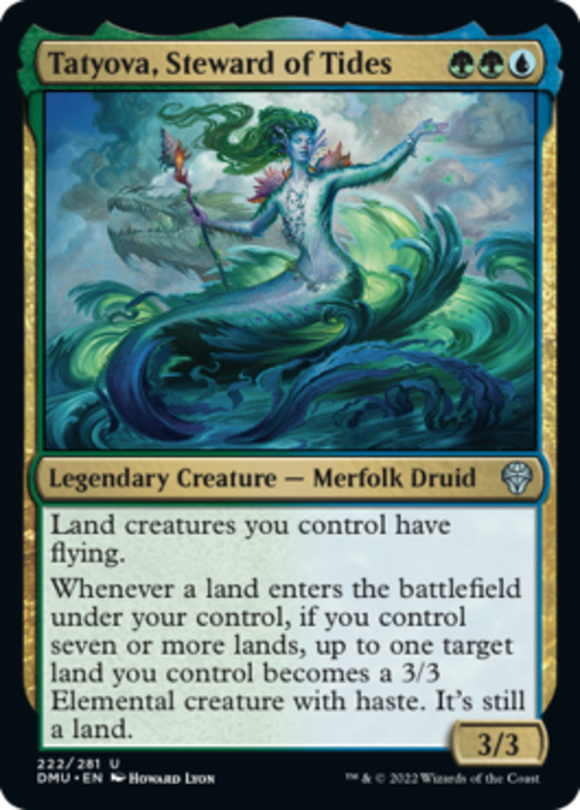 Tatyova, Steward of Tides - Dominaria United - English - NM - MTG