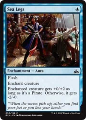 Sea Legs - Rivals of Ixalan - English - NM - MTG