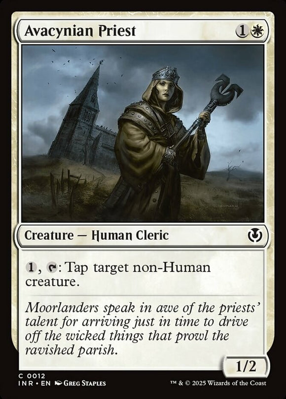 Avacynian Priest - Innistrad Remastered - English - NM - MTG