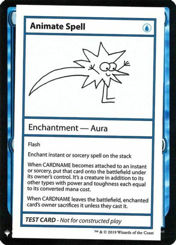 Animate Spell - Mystery Booster - Convention Edition Playtest Cards - English -