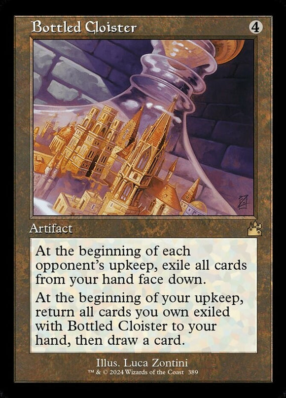 Bottled Cloister - Retro Frame - Ravnica Remastered - English - NM - MTG