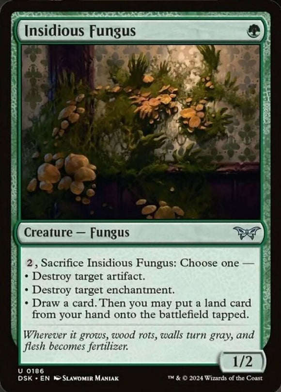 Insidious Fungus - Duskmourn: House of Horror - English - NM - MTG
