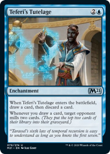 Teferi's Tutelage - Core Set 2021 (M21) - English - NM - MTG