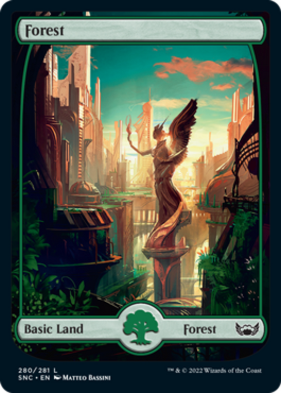 Forest (280) - Streets of New Capenna - English - NM - MTG