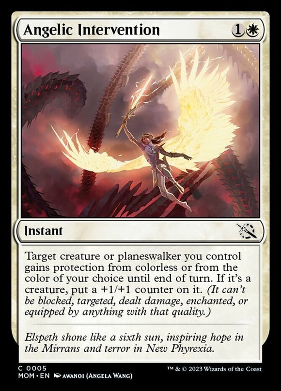 Angelic Intervention - March of the Machines - English - NM - MTG