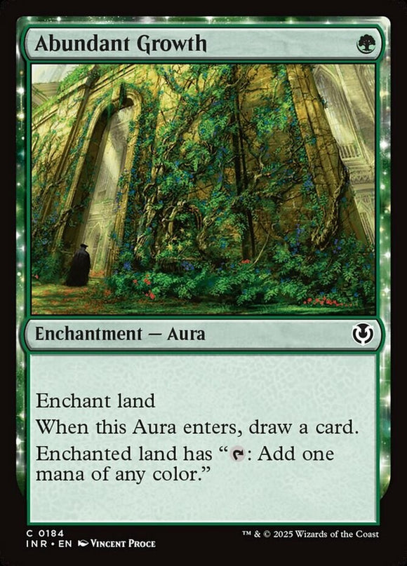 Abundant Growth - Innistrad Remastered - English - NM - MTG