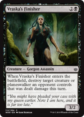 Vraska's Finisher - War Of The Spark - English - NM - MTG